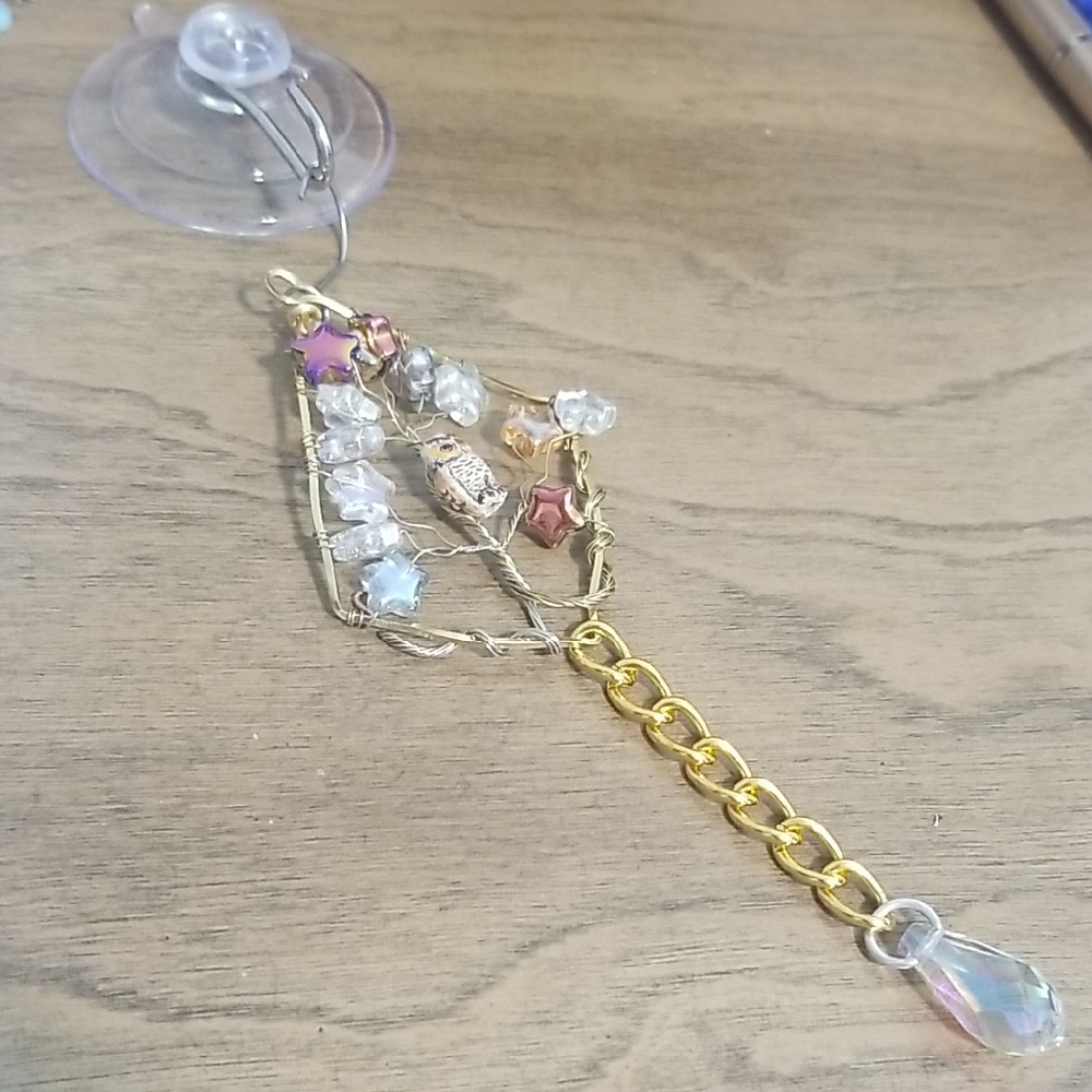 Elegant Gold and Silver Star "Dreamcatcher"